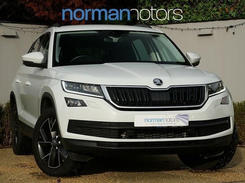 White Used 2021 Skoda Kodiaq SE L SUV | £26,495 (Fair price) - Image 1/3