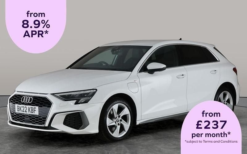 Used 2025 Audi A3 Sportback e-tron S-Line Hatchback | £17,674 (Super price) - Image 1/3