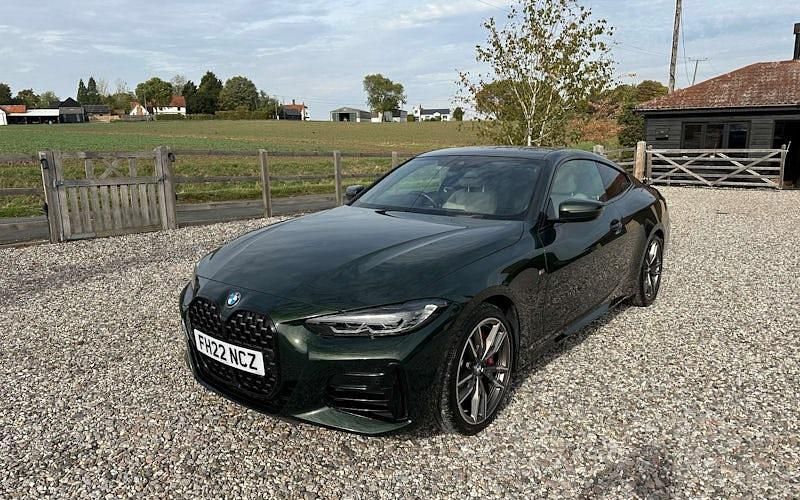 Used BMW M440 Impressive 340 HP (250 kW) 2022 Green Sedan