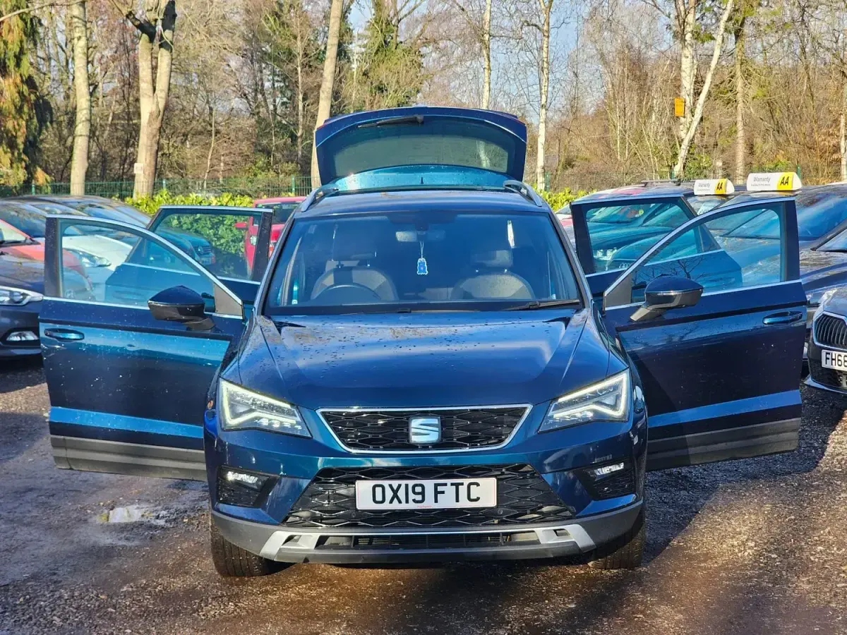 Second-hand Seat Ateca XCELLENCE 115 CP (84 kW) 2019 Albastru SUV