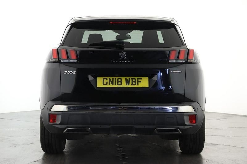 Used Peugeot 3008 GT-line 130 HP (95 kW) 2018 Black SUV