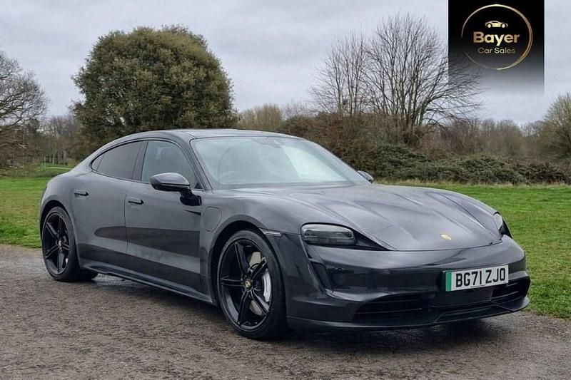 Used Porsche Taycan 350 kW (476 HP) 2021 Black Sedan
