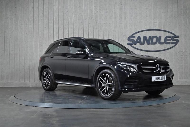 Black Used 2019 Mercedes GLC250 AMG Estate | £21,499 (Fair price) - Image 1/4