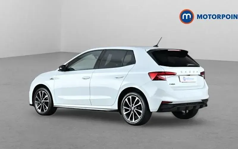Used Skoda Fabia Monte Carlo 116 HP (85 kW) 2025 White Hatchback