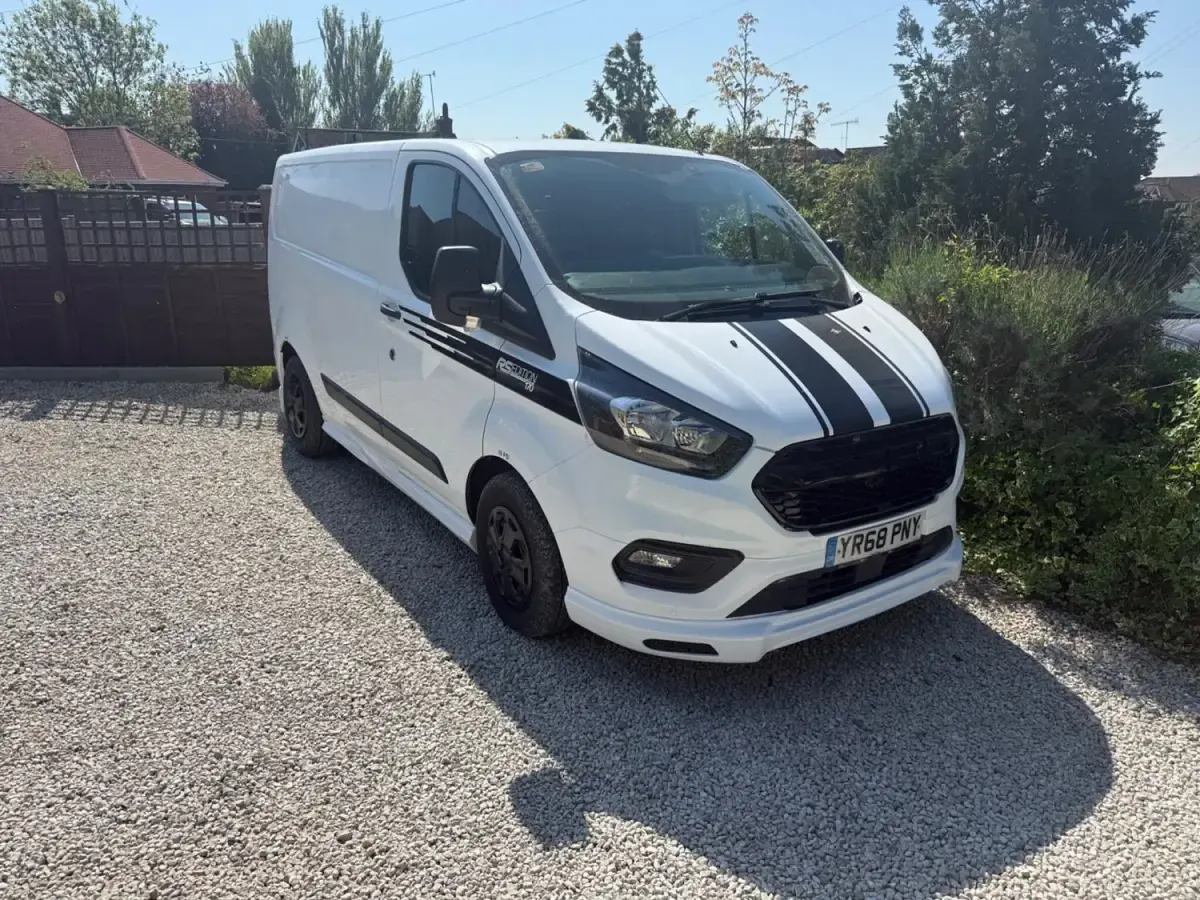 Begagnad Ford Transit Custom 2018 Vit