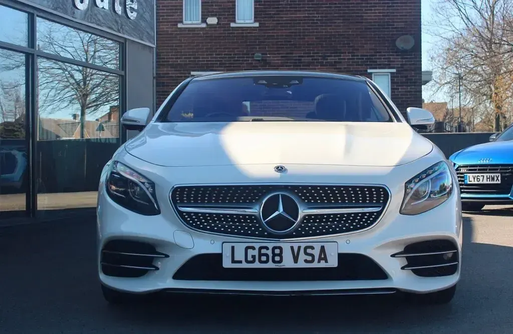 Used Mercedes S560 AMG Line Premium 463 HP (340 kW) 2018 White Sedan