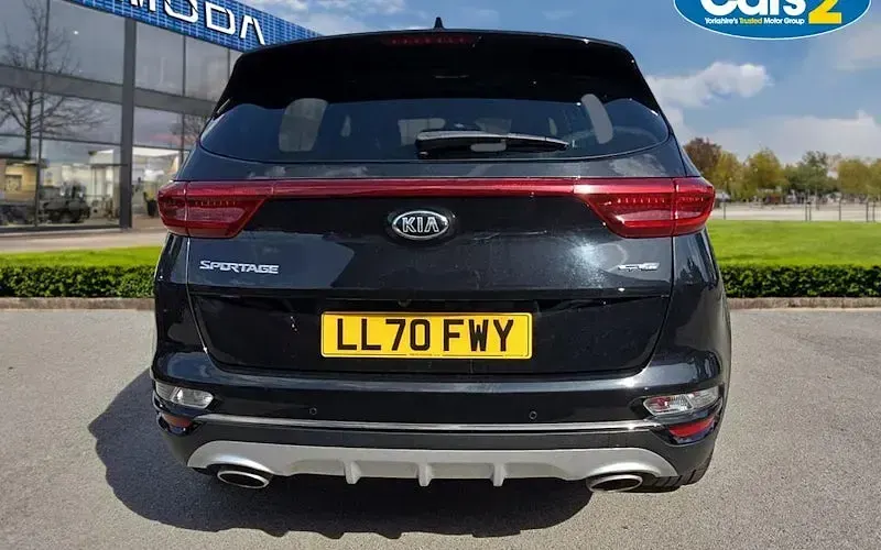 Used Kia Sportage GT-Line 177 HP (130 kW) 2020 Black SUV