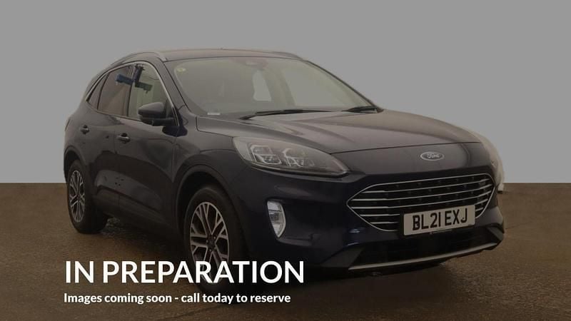 Blue Used 2021 Ford Kuga Titanium SUV | £13,820 (Fair price) - Image 1/4