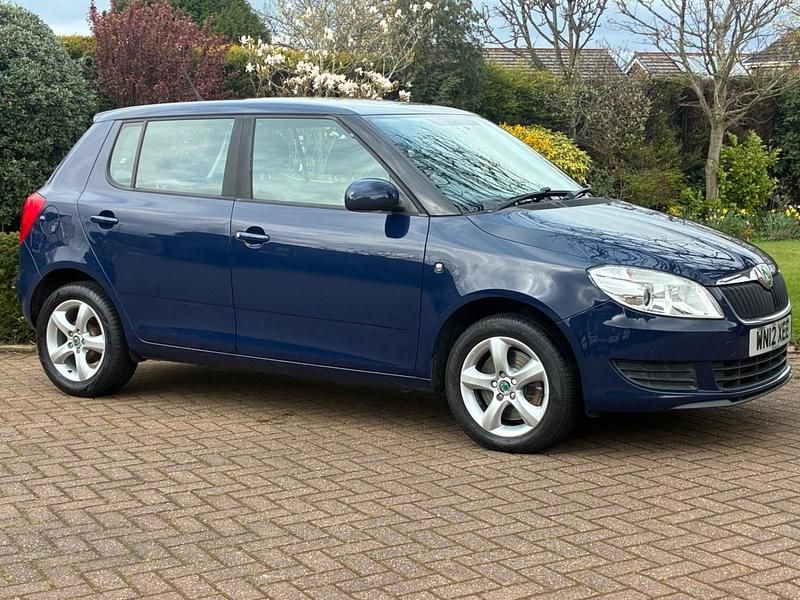 Used Skoda Fabia SE 2012 Blue Hatchback