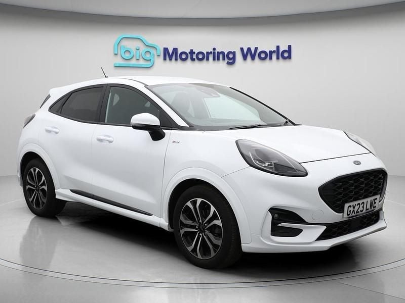 White Used 2023 Ford Puma ST-Line Hatchback | £17,400 (Good price) - Image 1/4