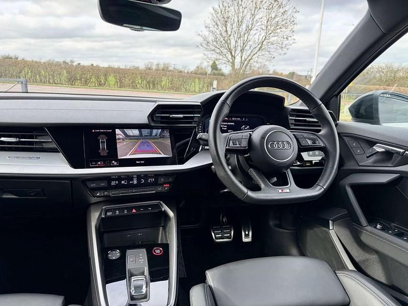 Used Audi A3 Black Edition 2024 White Sedan