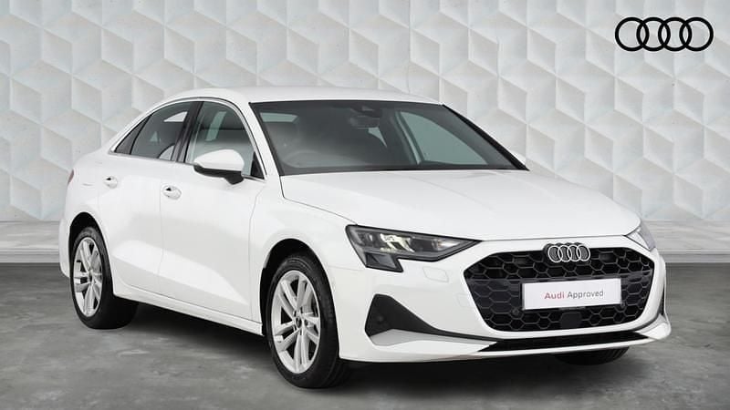 White Used 2025 Audi A3 Sport Sedan | £22,850 (Good price) - Image 1/4