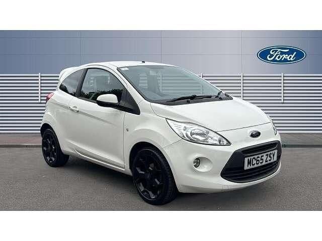 White Used 2015 Ford Ka Zetec Hatchback | £4,995 (Fair price) - Image 1/4