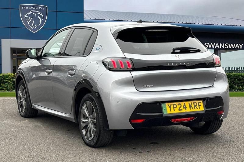 Grey Used 2024 Peugeot e-208 Allure+ Hatchback | £14,795 (Fair price) - Image 1/4