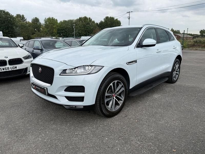 Used Jaguar F-Pace Portfolio 2018 White SUV