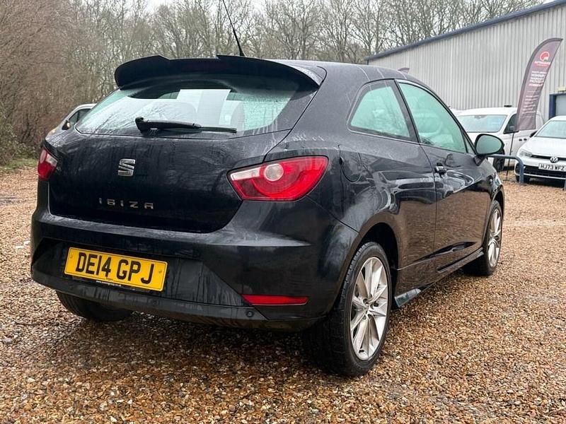 Used Seat Ibiza Sport 85 HP (62 kW) 2014 Black Coupe