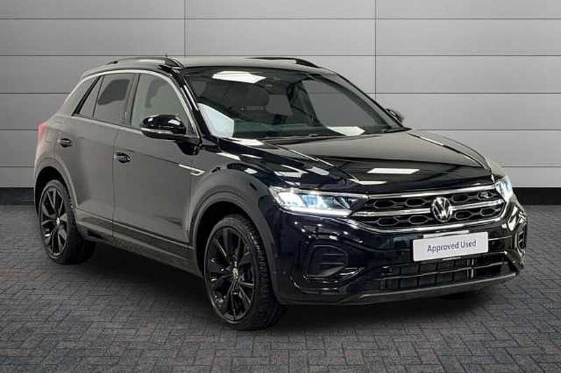 Black Used 2023 VW T-Roc R-line SUV | £24,550 (Fair price) - Image 1/4