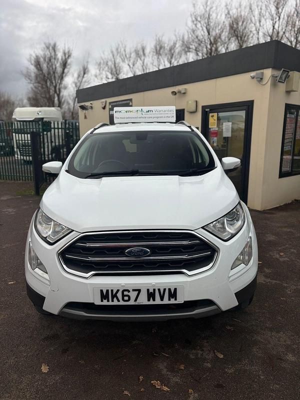 Used Ford Ecosport Titanium 125 HP (91 kW) 2018 White SUV