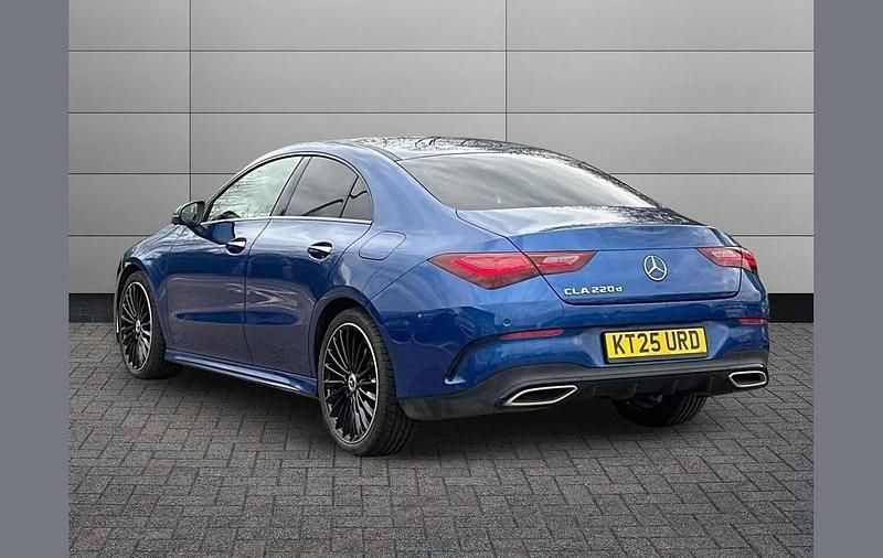 Used Mercedes CLA220 AMG Line Premium Plus 190 HP (139 kW) 2025 Blue Sedan