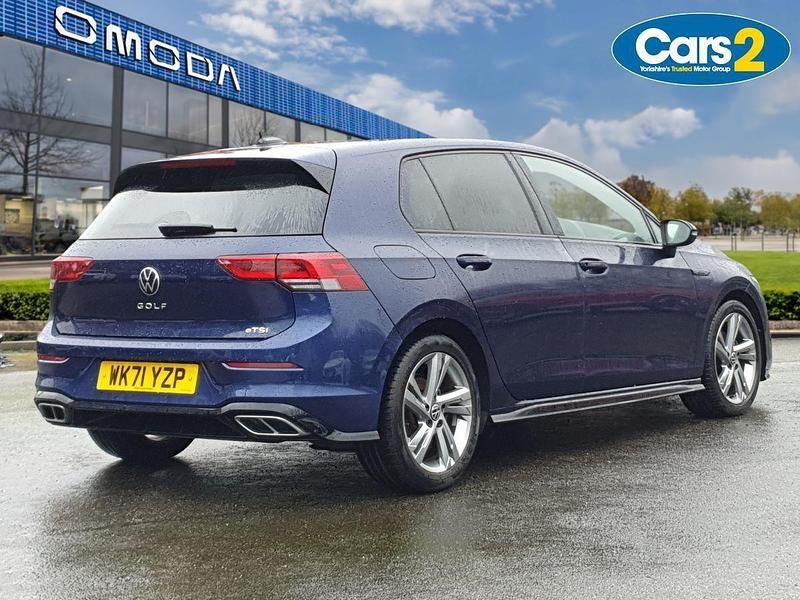 Used VW Golf VIII R-line 2022 Blue Hatchback