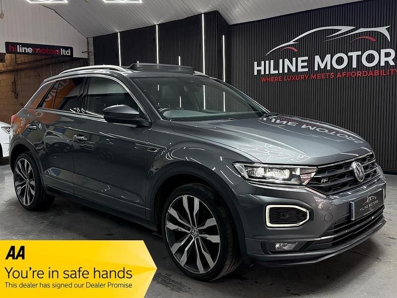 Used VW T-Roc R-line 150 HP (110 kW) 2019 Grey SUV