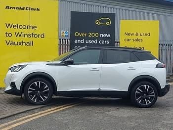 Used Peugeot e-2008 GT-line 100 kW (136 HP) 2020 White SUV