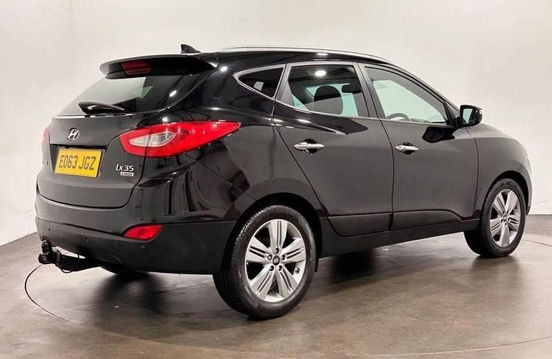 Used Hyundai ix35 Premium 115 HP (84 kW) 2013 Black SUV