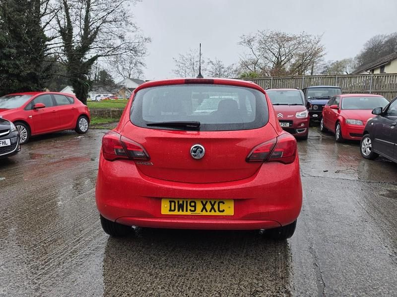 Second-hand Vauxhall Corsa Design Edition 75 CP (55 kW) 2019 Roșu Hatchback