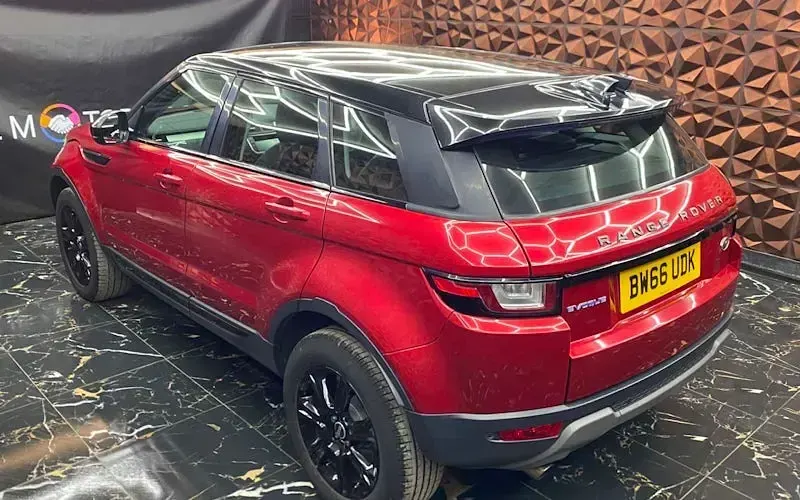 Used Land Rover Range Rover evoque SE 150 HP (110 kW) 2017 Red SUV