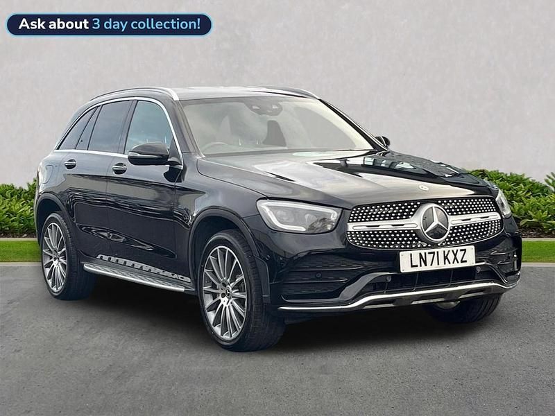 Black Used 2021 Mercedes GLC300e AMG Line Premium Estate | £29,499 (Fair price) - Image 1/4