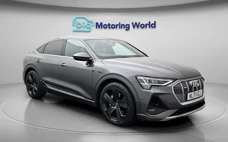 Used Audi e-tron Sportback S-Line 300 kW (408 HP) 2021 Grey SUV