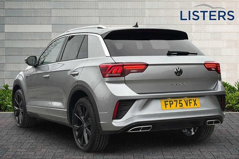 New VW T-Roc R-line 150 HP (110 kW) 2025 Pyrite silver SUV