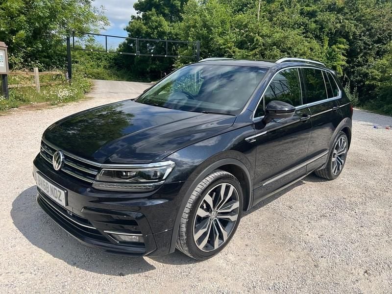 Used VW Tiguan R-line 190 HP (139 kW) 2019 Black SUV