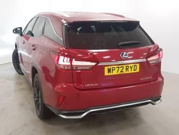 Used Lexus RX450hL 313 HP (230 kW) 2022 Red SUV