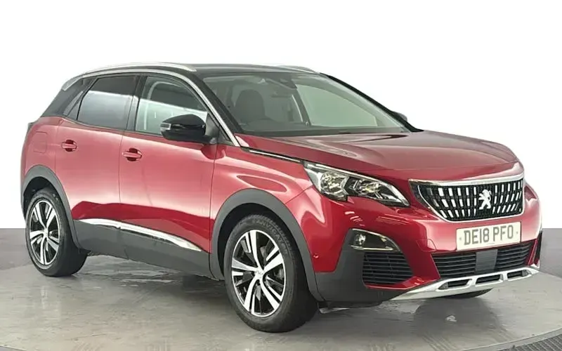 Used Peugeot 3008 Allure 120 HP (88 kW) 2018 Red SUV