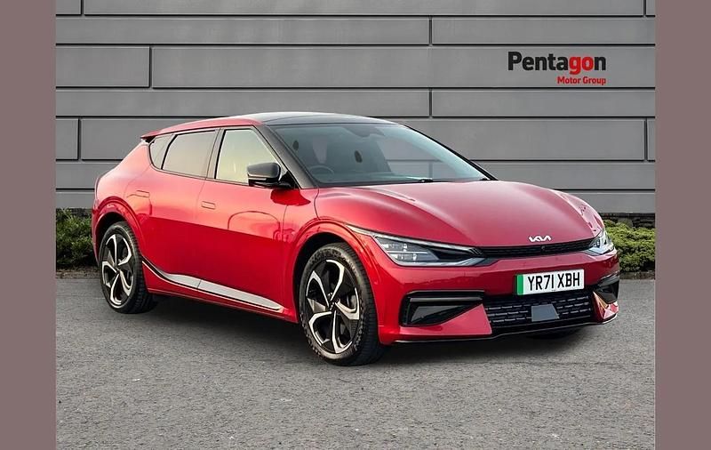 Used Kia EV6 GT-Line S 166 kW (226 HP) 2021 Red SUV