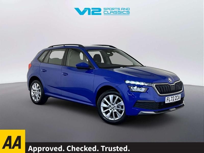 Usado Skoda Kamiq SE 110 HP (80 kW) 2022 Azul SUV