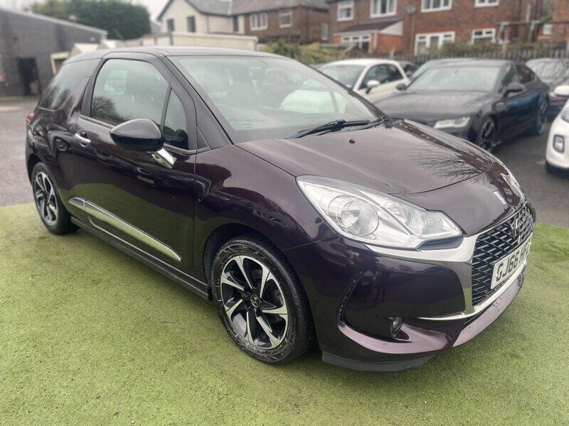 Purple Used 2016 DS Automobiles DS3 Elegance Hatchback | £3,500 (Fair price) - Image 1/3