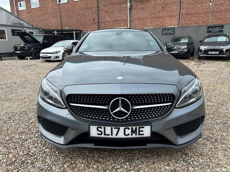 Used Mercedes C250 AMG Line Premium 204 HP (150 kW) 2017 Grey Coupe