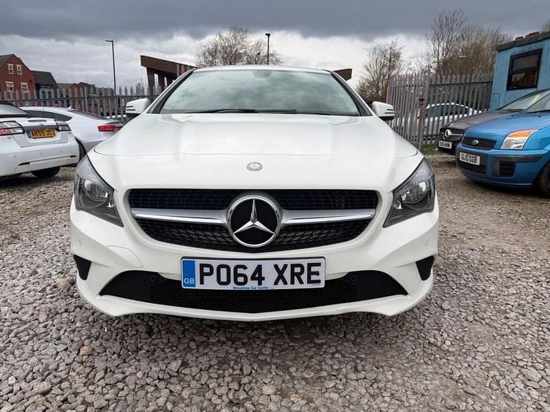 Used Mercedes CLA180 AMG line 122 HP (89 kW) 2014 White Sedan