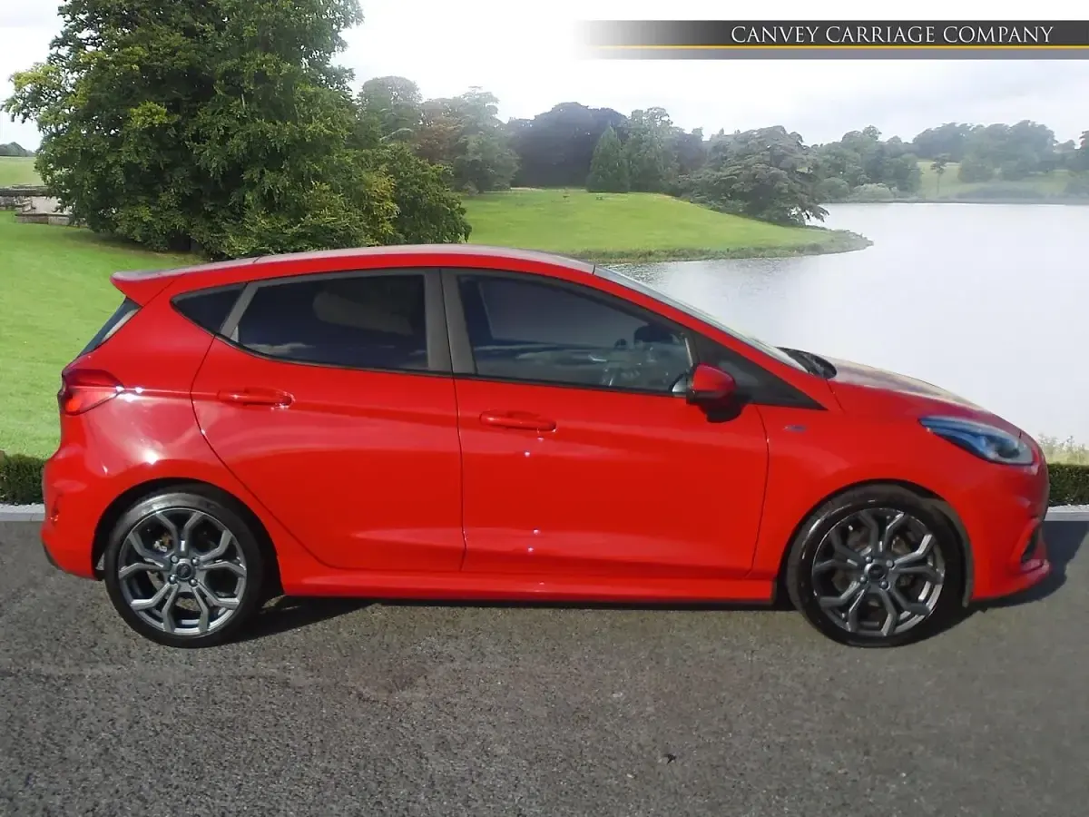 Used Ford Fiesta ST-Line 140 HP (102 kW) 2018 Red Hatchback