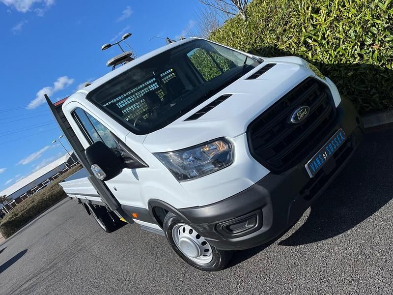 Used Ford Transit 130 HP (95 kW) 2022 White Cabriolet