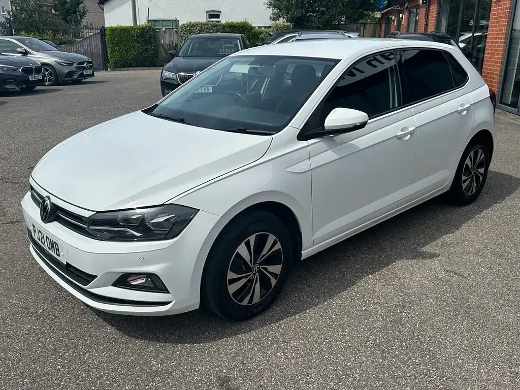 Used VW Polo Match 95 HP (69 kW) 2021 White Hatchback
