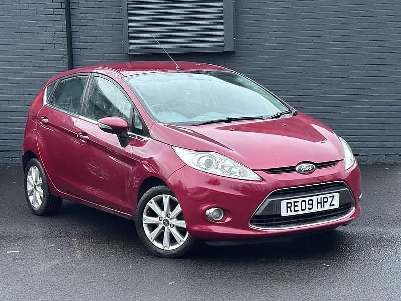 Used Ford Fiesta Zetec 2009 Red Hatchback