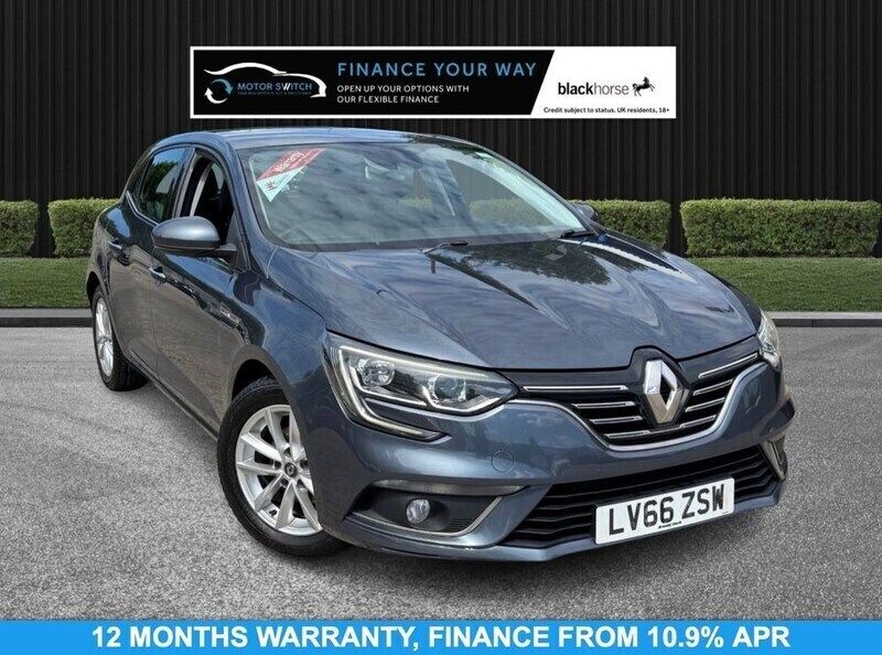 Grey Used 2017 Renault Mégane IV Dynamique Hatchback | £5,195 (Fair price) - Image 1/3