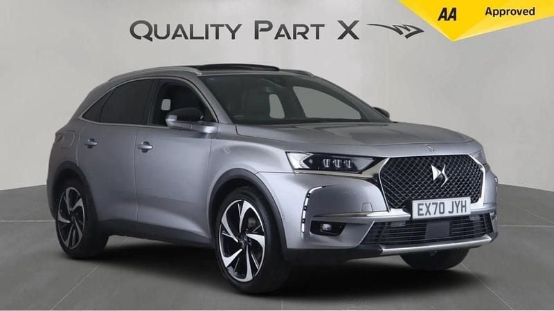 Grey Used 2020 DS Automobiles DS7 Crossback Ultra Prestige SUV | £18,680 (Fair price) - Image 1/3