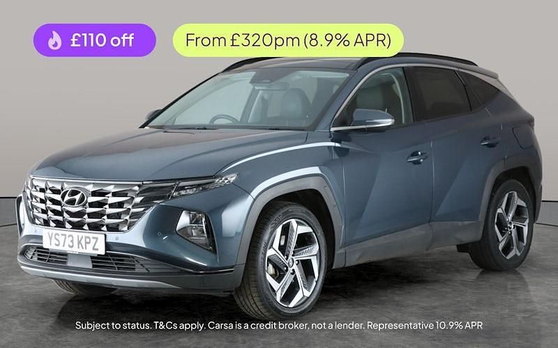 Blue Used 2023 Hyundai Tucson Ultimate SUV | £21,755 (Fair price) - Image 1/3