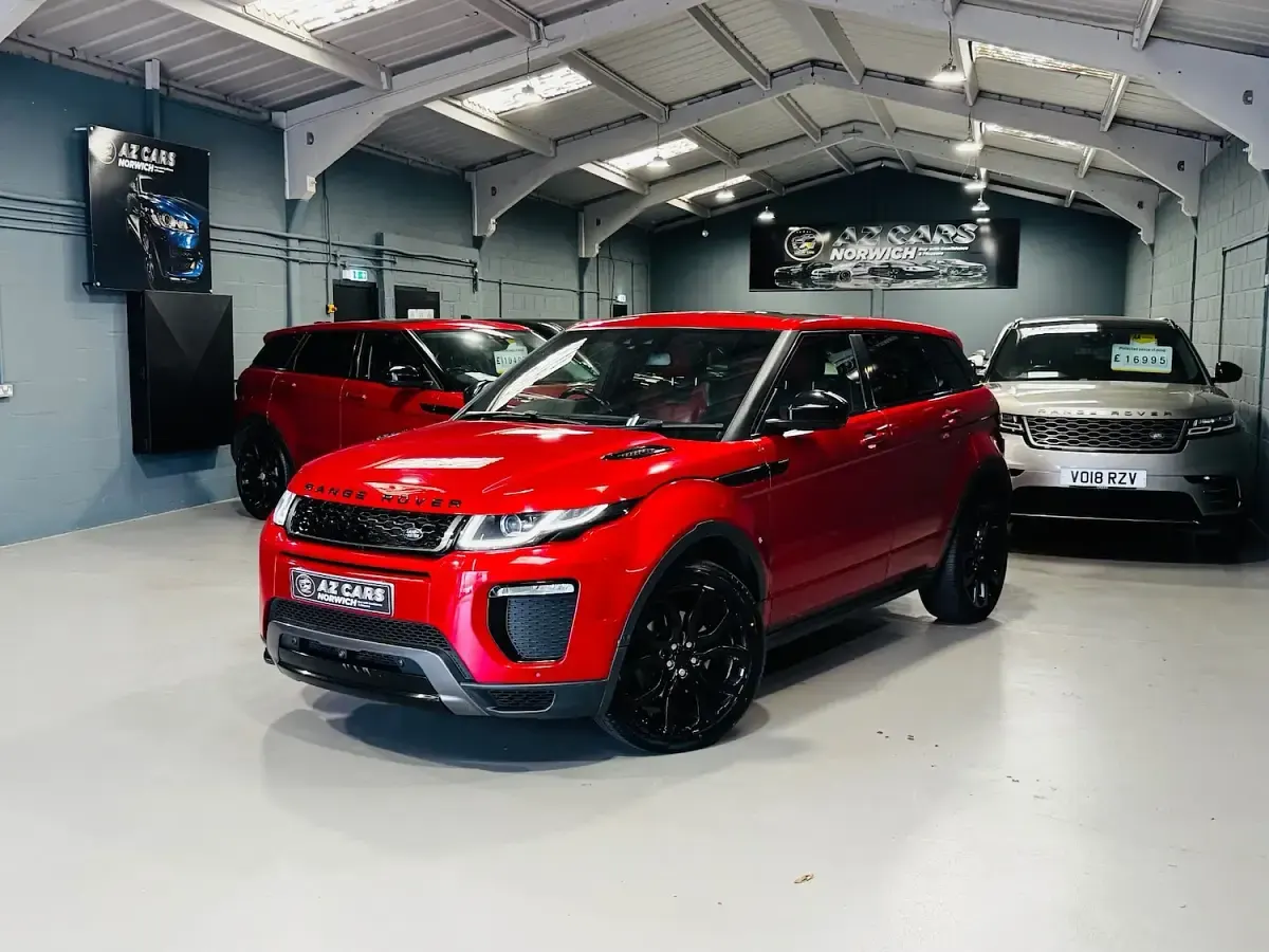 Used Land Rover Range Rover evoque HSE Dynamic 2017 Red Estate