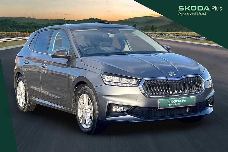 Graphite grey metallic Used 2024 Skoda Fabia SE L Hatchback | £17,990 (A bit pricey) - Image 1/4