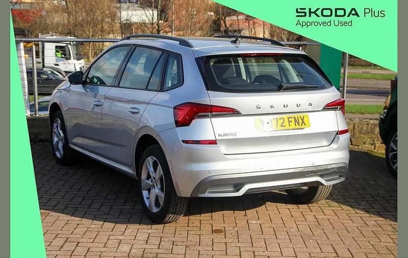 Used Skoda Kamiq SE 147 HP (108 kW) 2022 Brilliant silver metallic SUV